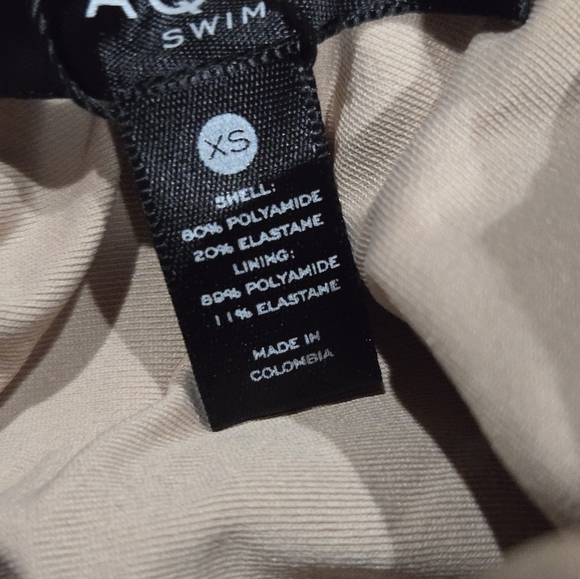 Womens Ruched Underwire One-Piece Swimsuit, Caramel, Size XS - Picture 4 of 6